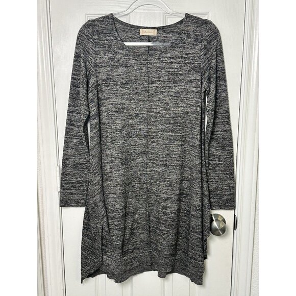 altar'd‎ state Tunic Dress Black Gray Size Small Long Sleeve - Picture 1 of 11